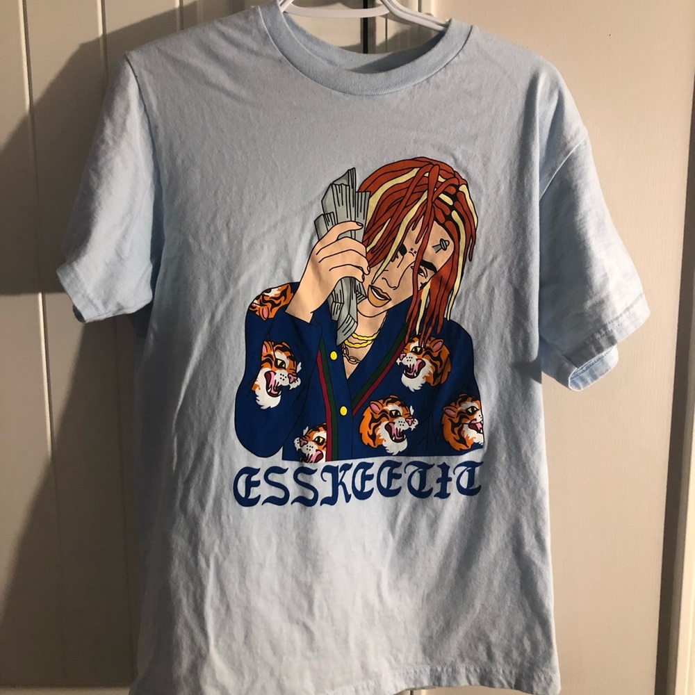 AC Artist Collective Lil Pump Esskeetit Mens Graphic T Shirt Size M